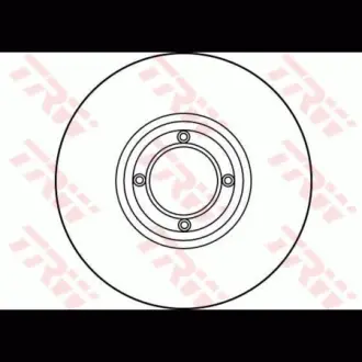 Диск гальмівний TRW DF1860