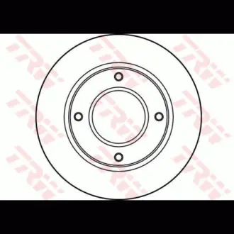 Диск гальмівний TRW DF1899