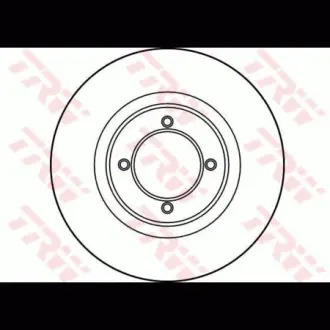 Диск гальмівний TRW DF1915