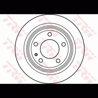 Диск гальмівний TRW DF2552
