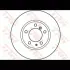 Диск тормозной TRW DF2556 (фото 1)