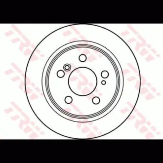 Диск гальмівний TRW DF2563