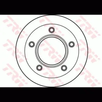 Диск гальмівний TRW DF2579S