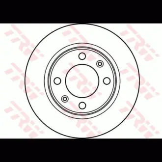 Диск тормозной TRW DF2580