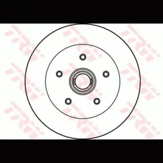 Диск гальмівний TRW DF2587