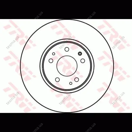 Диск тормозной TRW DF2593 (фото 1)