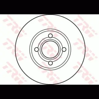 Диск гальмівний TRW DF2600