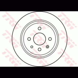 Диск тормозной TRW DF2614