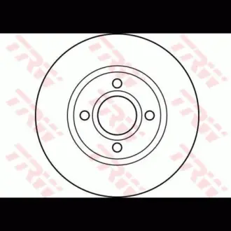 Диск гальмівний TRW DF2638