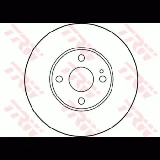 Диск гальмівний TRW DF2702
