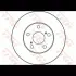 Диск тормозной TRW DF2744 (фото 1)