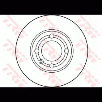 Диск гальмівний TRW DF2755