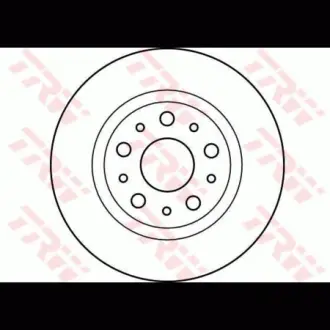 Диск гальмівний TRW DF2762