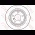 Диск тормозной TRW DF2768 (фото 1)