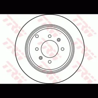 Диск гальмівний TRW DF2781