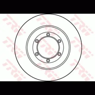Диск гальмівний TRW DF2795