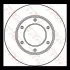 Диск тормозной TRW DF3027 (фото 2)