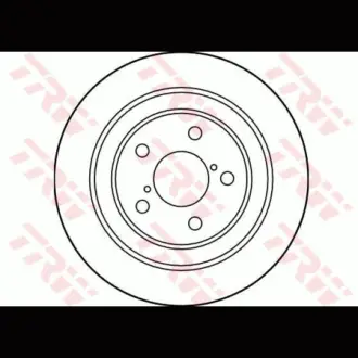 Диск тормозной TRW DF3092