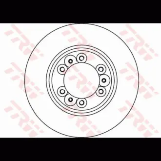 Диск гальмівний TRW DF4029