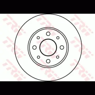 Диск гальмівний TRW DF4037