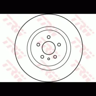 Диск тормозной TRW DF4060