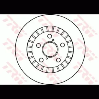 Диск гальмівний TRW DF4093