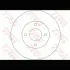 Диск тормозной TRW DF4169 (фото 1)