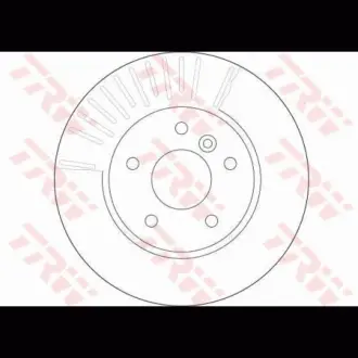 Диск гальмівний TRW DF4194