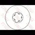 Диск тормозной TRW DF4217 (фото 1)