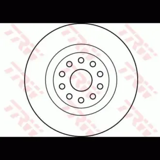 Диск гальмівний TRW DF4220