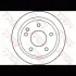 Диск тормозной TRW DF4224 (фото 1)