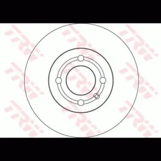 Диск гальмівний TRW DF4232