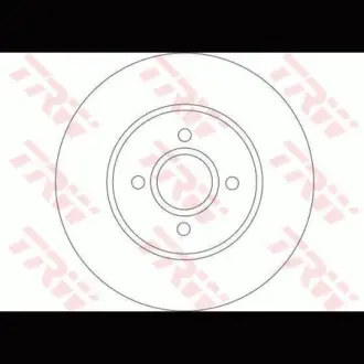 Диск гальмівний TRW DF4250