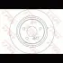 Диск тормозной TRW DF4271 (фото 1)