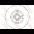 Диск тормозной TRW DF4272 (фото 1)