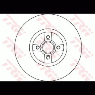 Диск гальмівний TRW DF4272
