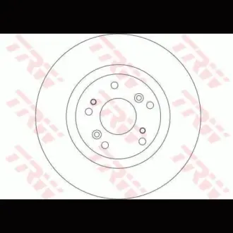 Диск гальмівний TRW DF4288