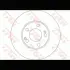 Диск тормозной TRW DF4291 (фото 1)