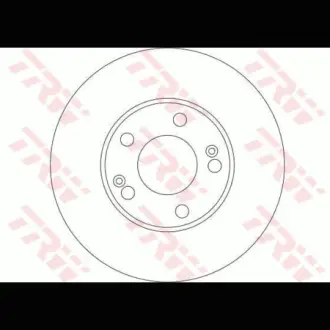 Диск гальмівний TRW DF4291
