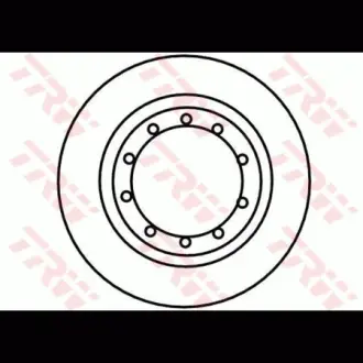 Диск гальмівний TRW DF4329