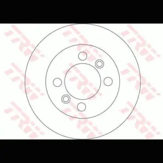 Диск гальмівний TRW DF4365