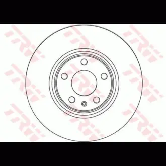 Диск гальмівний TRW DF4470