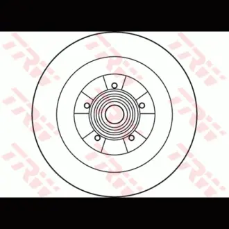 Диск гальмівний TRW DF6126BS