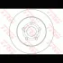 диск тормозной TRW DF6145 - фото 2