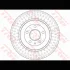 диск тормозной TRW DF6175S - фото 2