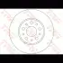 Диск тормозной TRW DF6228 (фото 1)