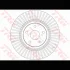 диск тормозной TRW DF6268 - фото 2