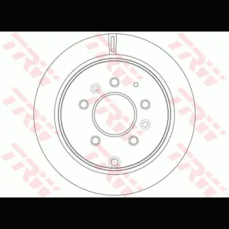 Диск гальмівний TRW DF6291