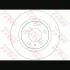 диск тормозной TRW DF6339 - фото 2