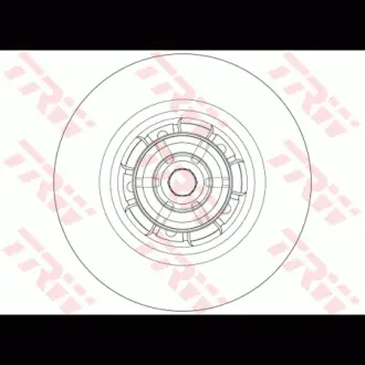 Диск гальмівний TRW DF6355BS